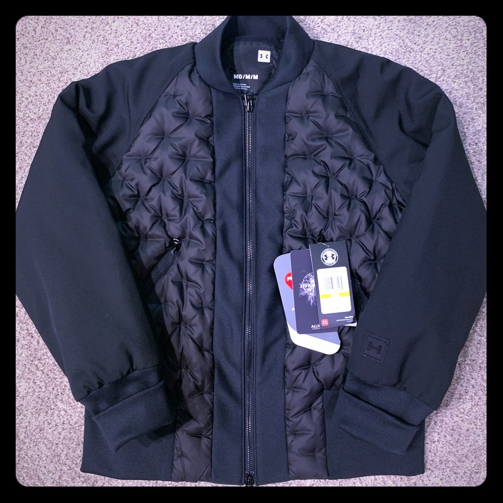 Primaloft down Under Armour bomber coat